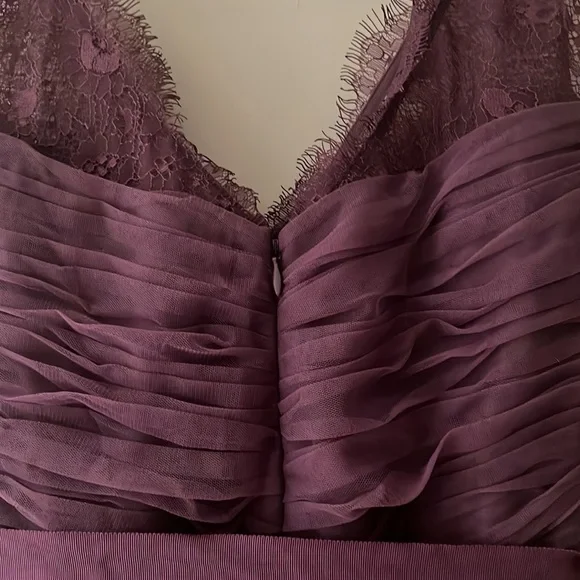 Hitherto Purple Long Dress, size 10 - Picture 6 of 6